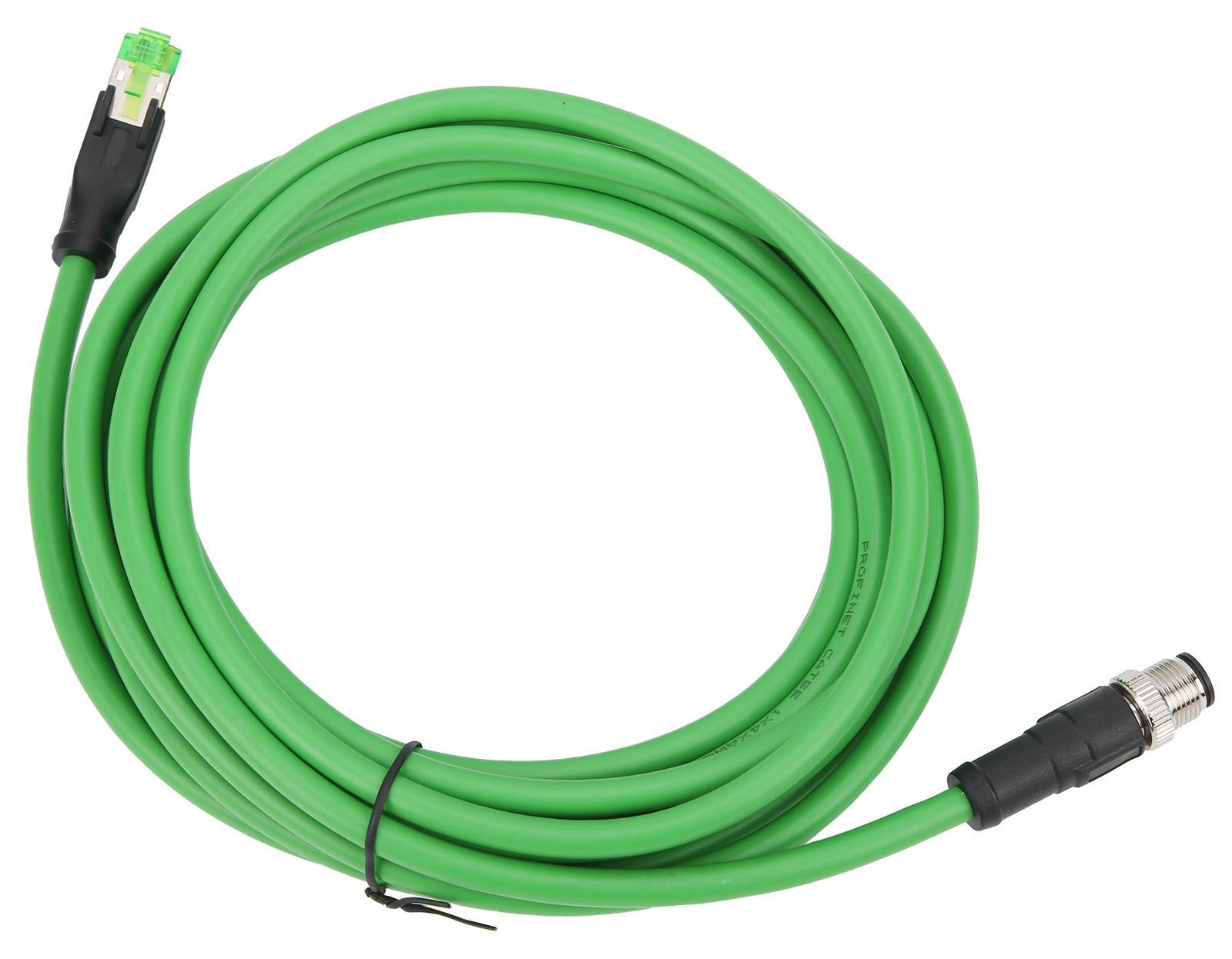 Gistuch M12 naar RJ45 industriële Ethernet-kabel, IP67 waterdichte verbindingskabel, 5 meter