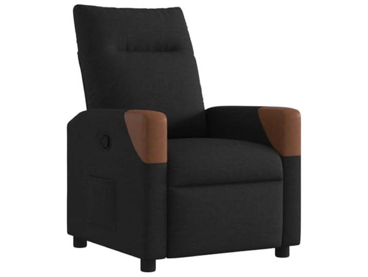 Heofavd Relaxsessel Schwarz Braun Manuell Verstellbar TV Sessel