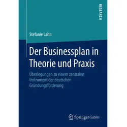 Der Businessplan in Theorie und Praxis, Fachbücher von Stefanie Lahn