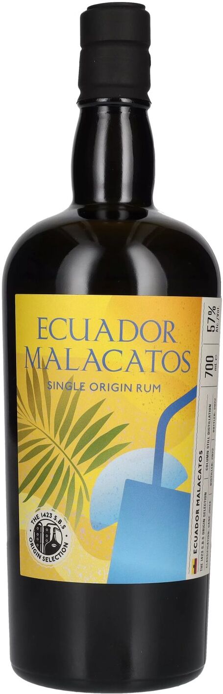 1423 World Class Spirits 1423 S.B.S ECUADOR Malacatos Single Origin Rum 2022 57% Vol. 0,7l