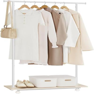 NO Clothes Rack with Wheels