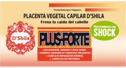 D'SHILA Placenta Capilar Vegetal Plus Forte 4x25ml