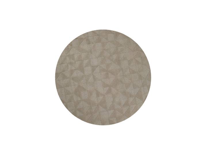 Wecon Home Webteppich Hamptons Thirtyseven, Sandfarben, Struktur, rund, Oeko-Tex® Standard 100, für Fußbodenheizung geeignet, in verschiedenen Größen erhältlich, pflegeleicht, Teppiche und Böden, Teppiche, Runde Teppiche