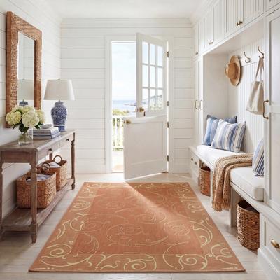SAFAVIEH Courtyard Marlys Waterproof Patio Backyard Rug