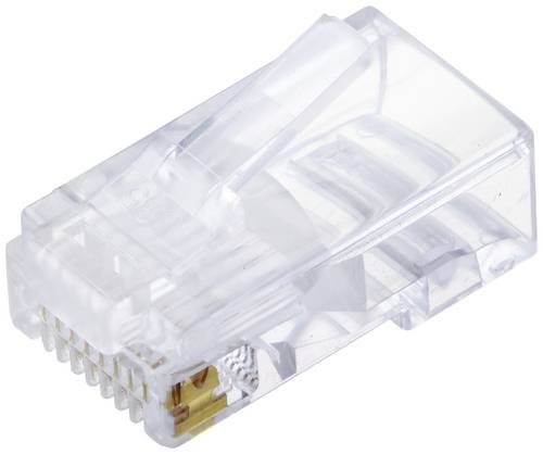 TRU COMPONENTS TC-10336052 Modularstecker Stecker, gerade Polzahl Sensoren 8P8C RJ45