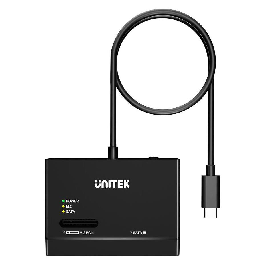 Unitek Mostek Na Dyski Sata M.2 Mvme USB-C (S1232A01-EU)