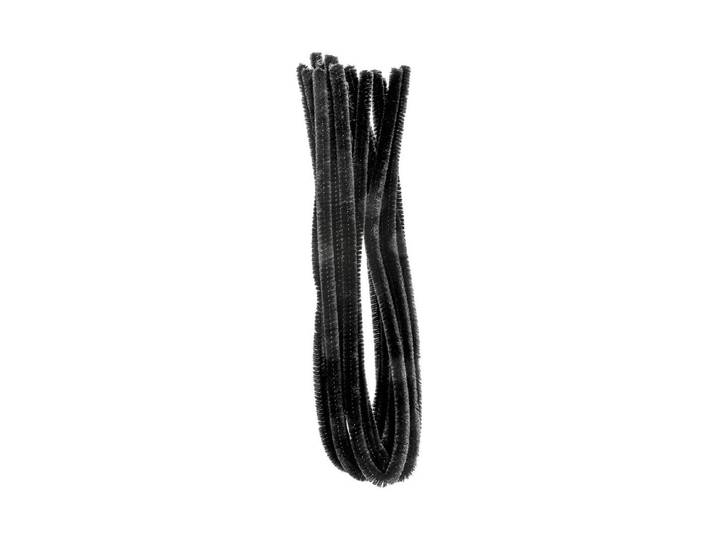 Glorex Biegeplüsch Schwarz 50 cm