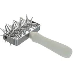 Schneider - Stipprolle, Edelstahl, Kunststoffgriff, 120 mm, rostfreies Material