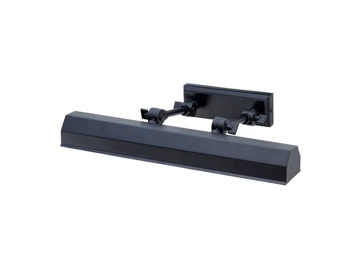 Elstead Bilderleuchte Chawton, schwarz, 40,2 cm dimmbar, schwarz, für Wohn- / Esszimmer, Metall, Antik