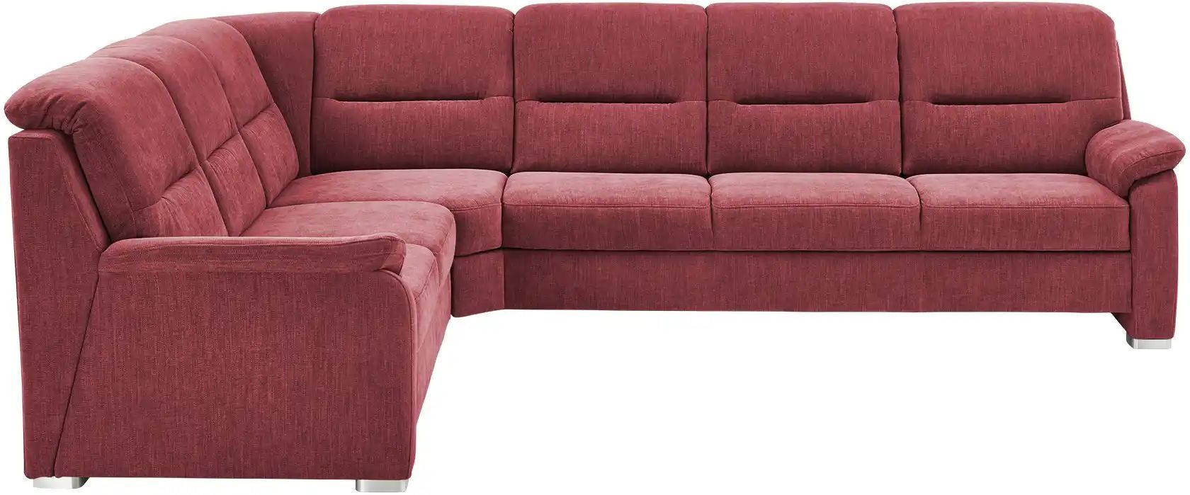 meinSofa Ecksofa  Vera ¦ rot ¦ Maße (cm): H: 92