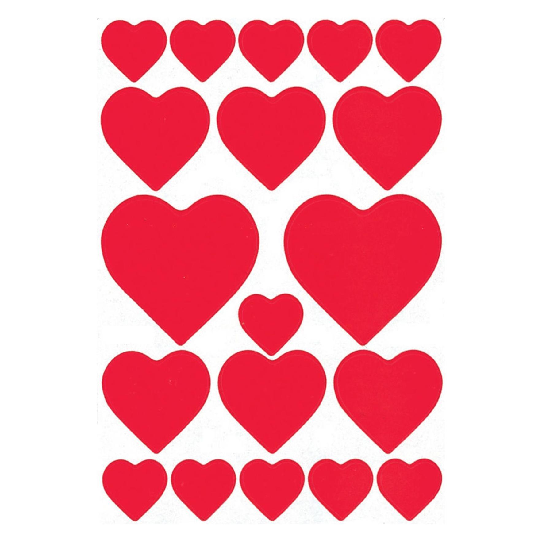 Herma Sticker Herzen (54 Sticker) (3827)