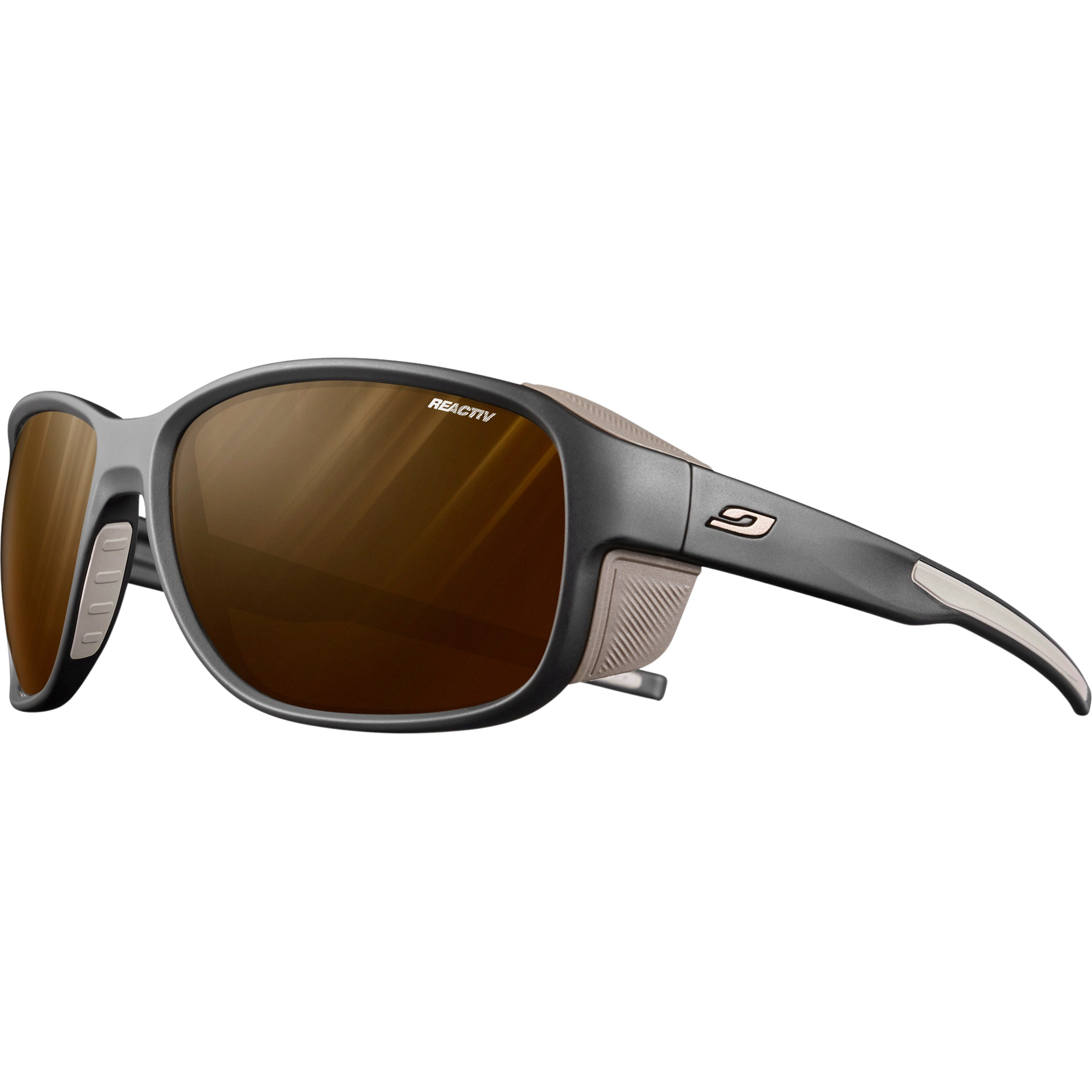 Julbo Monterosa 2 Reactiv 2-4 Gletscherbrille Damen Gletscherbrillen schwarz Trekking