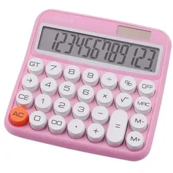GENIE Taschenrechner »612 B« pink, 15x4x14.5 cm