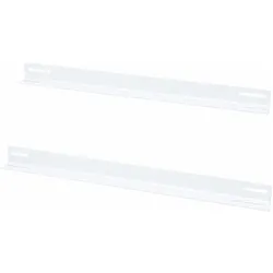 Dsit 19” Rackschienen für 600mm tiefe Wandschränke - weiss, Serverschrank Zubehör, Weiss