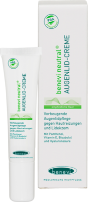 Dermaportal dp GmbH BENEVI neutral Augenlid-Creme 15 ml 03069239