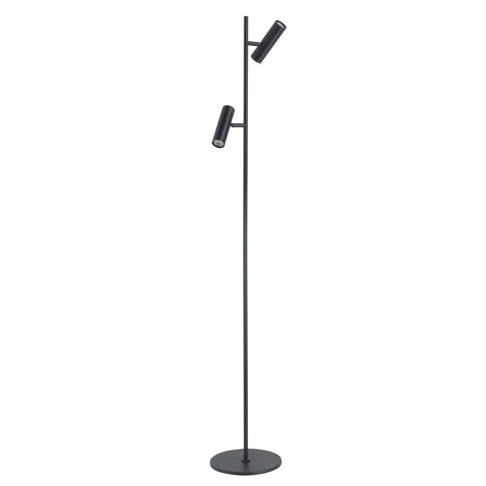 Highlight Vloerlamp Trend 2-lichts zwart