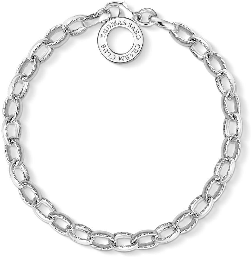 Thomas Sabo Charm-Armband aus 925er Silber für Damen silber