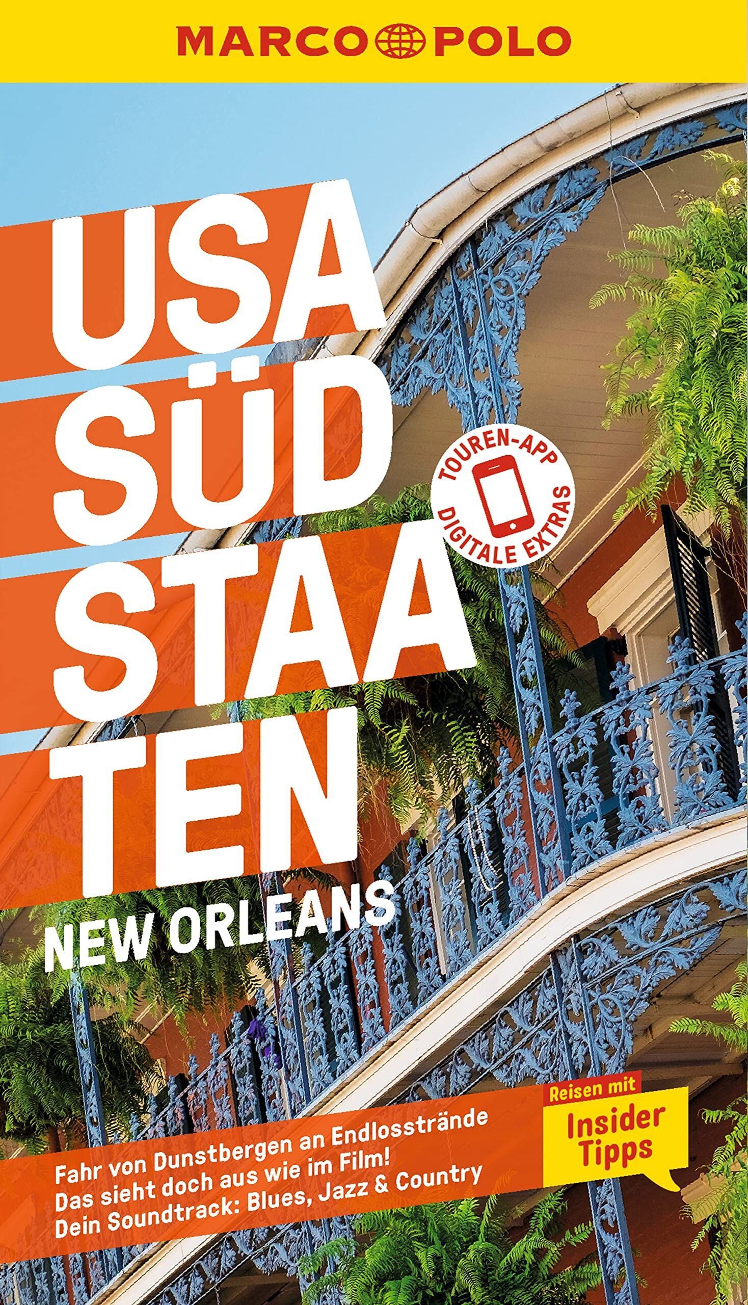 Ole Helmhausen - MARCO POLO Reiseführer USA Südstaaten, New Orleans - Preis vom 05.10.2026 03:47:11 h