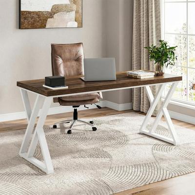 Envelor "Tribesigns Heavy-Duty Computer Desk, 55"" Simple Study Desk Writing Table"