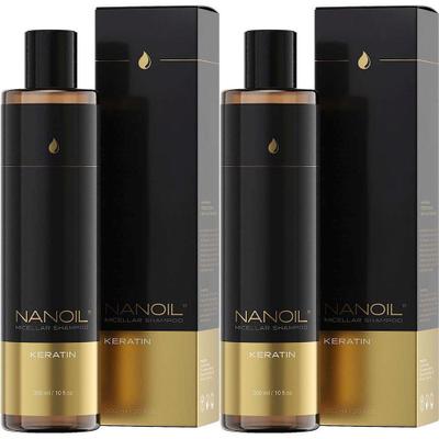 Nanoil Keratin Micellar Shampoo x2 2x300 ml