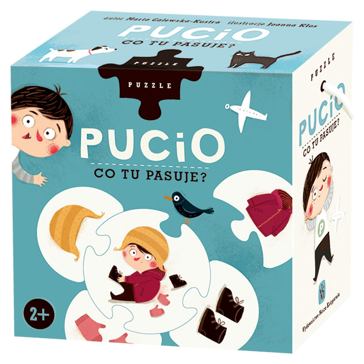 Pucio-Puzzel - wat past hierin? van Wydawnictwo Nasza Księgarnia