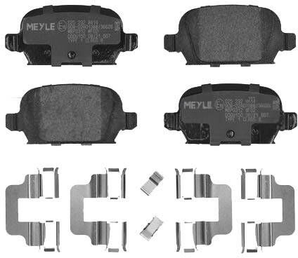MEYLE 025 232 8414 Brake pad set