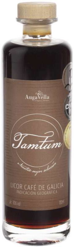 Augavella Licor de Café Tamtum de Galicia - Café gallego con toques de licor, 30% vol.