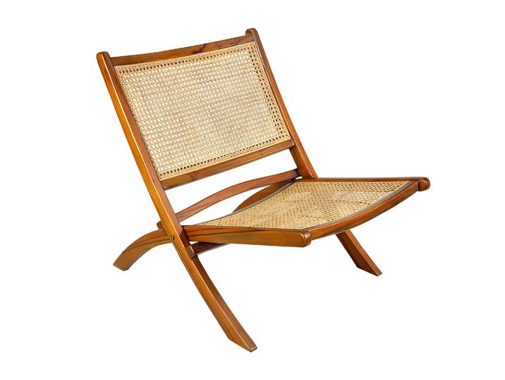2er Set SIT Möbel RATTAN Relaxchair Rattan/Teak natur