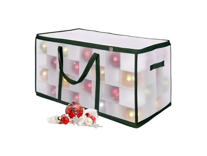 Relaxdays Weihnachtskugel Aufbewahrungsbox