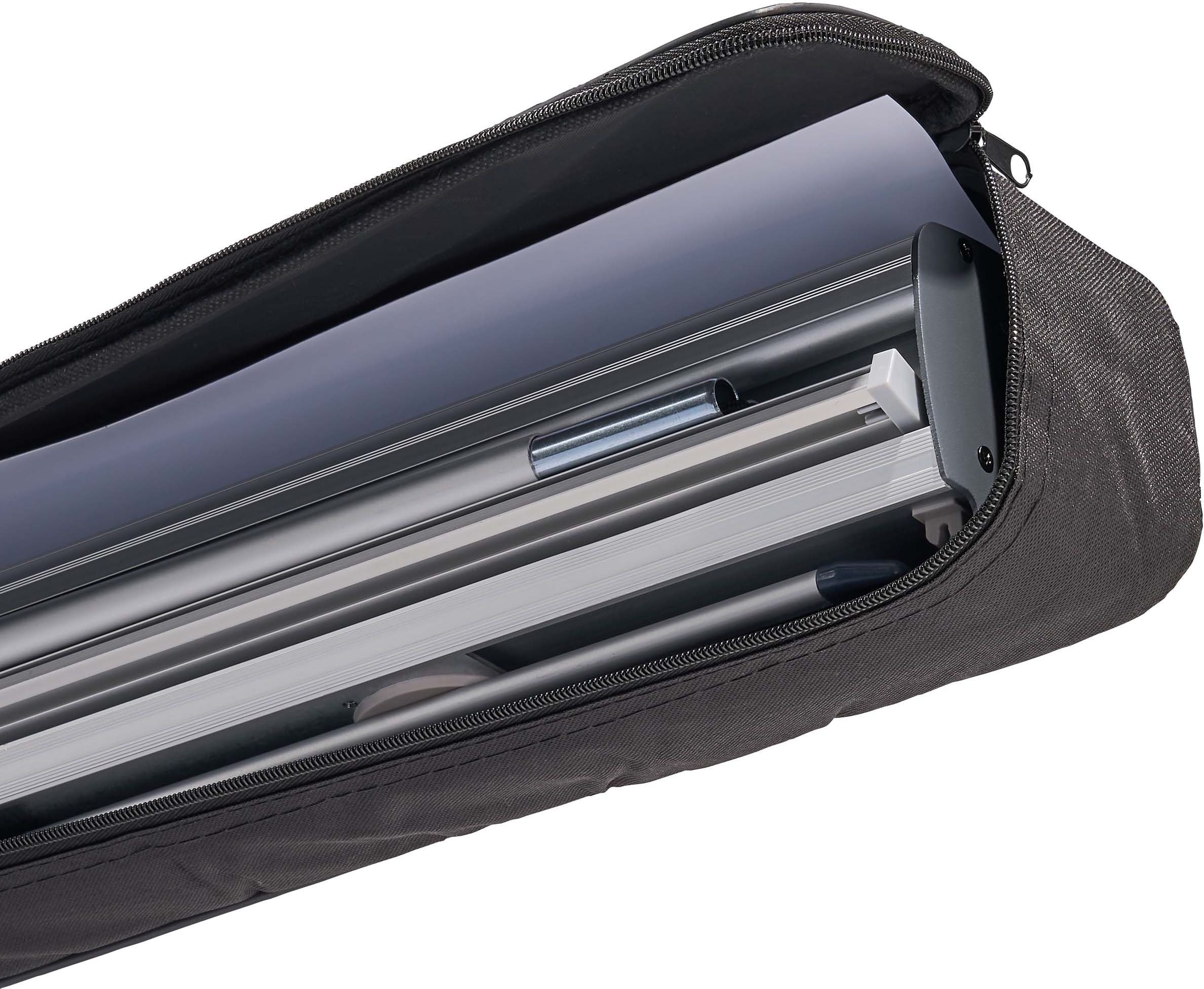 SPRINTIS Roll Up Premium, sans impression, 200 x 85 cm, aluminium, argent