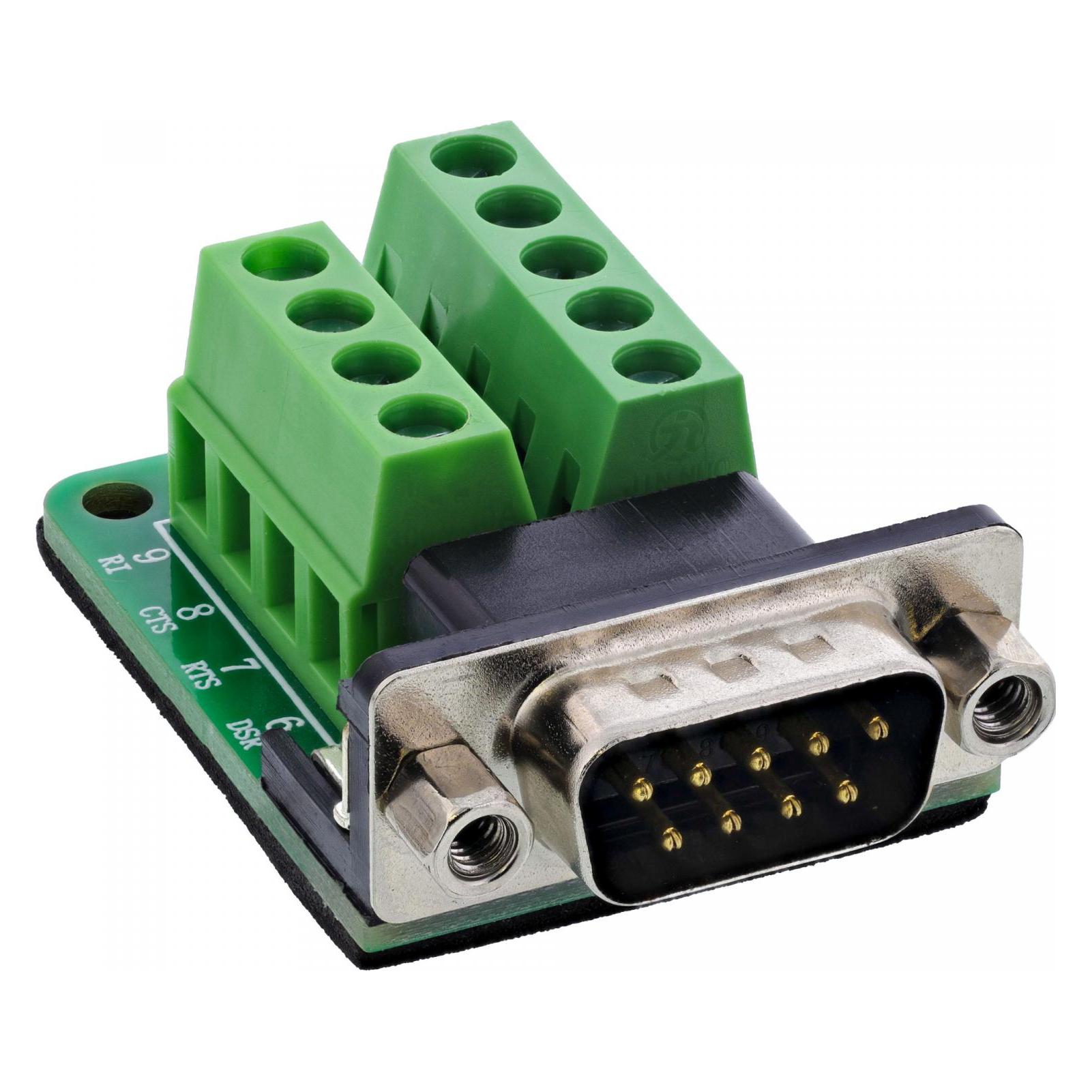 InLine Terminalblock D-Sub 9 Stecker (92501F)