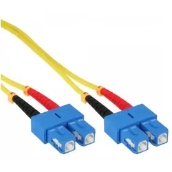 INLINE LWL Duplex Kabel, SC/SC, 9/125üm, OS2, 3m