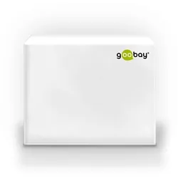 Goobay 77458 Lupenleuchten Ersatzlinse, 100 mm, Transparent-Blau - 100 mm, 2,25x Vergrößerung, +5 Dioptrien