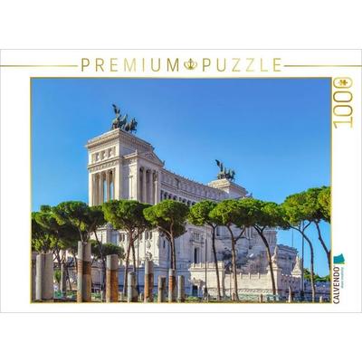 CALVENDO Puzzle Nationaldenkmal für Viktor Emanuel II | 1000 Teile Lege-Größe 64 × 48 cm Foto-Puzzle für glückliche Stunden