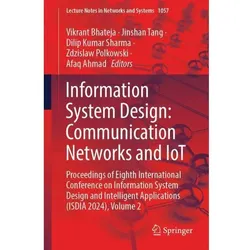 Information System Design: Communication Networks and IoT, Fachbücher