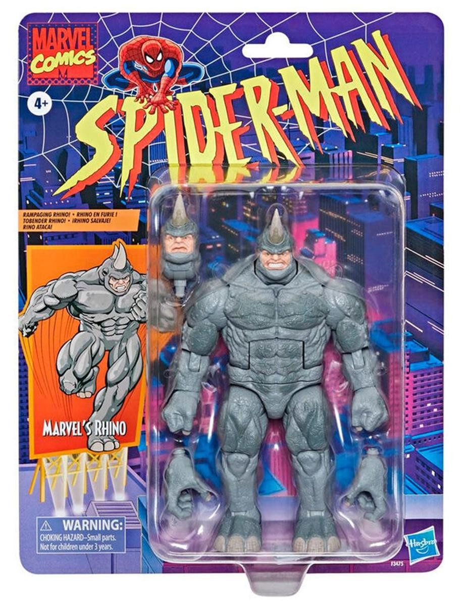 Hasbro Marvel Legends Spider-Man Rhino Figuur, 15 cm