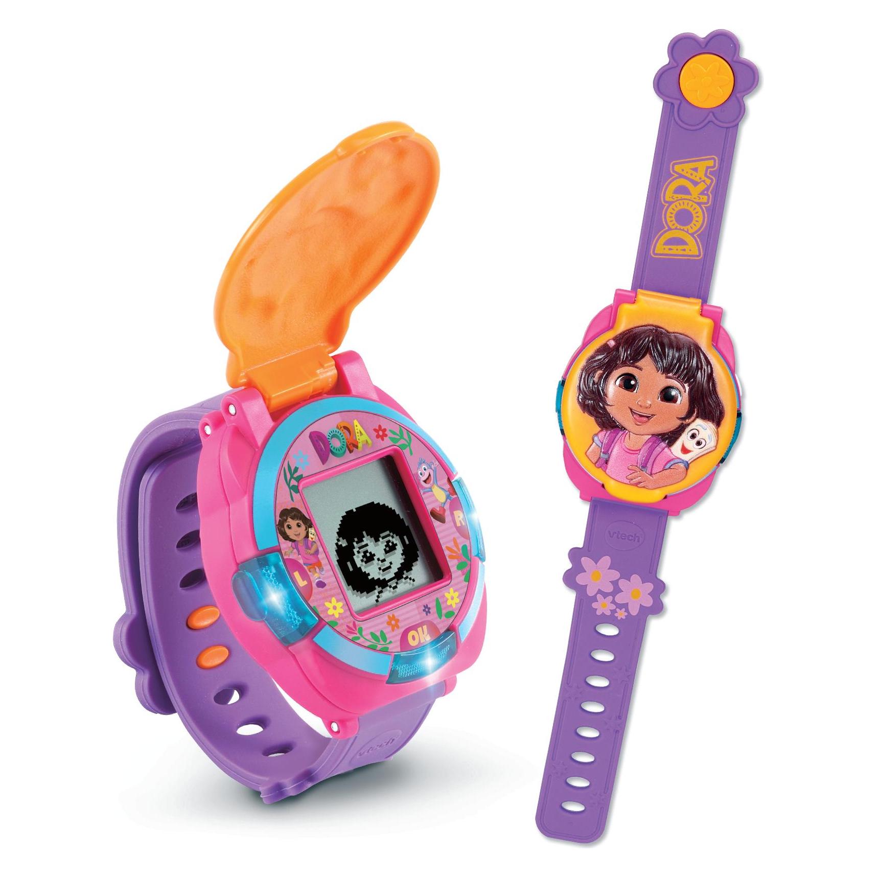 VTech Dora - La Montre-Jeu éducative (Englisch, Französisch, 3 - 7 Jahre) (80-580705)