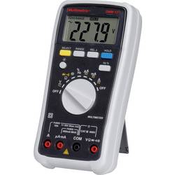 Multimetrix DMM 121 Hand-Multimeter digital Durchgangsprüfung, mit Bildschirmhintergrundbeleuchtung, Momentanwertspeicher, Kapazitätsmessung CAT III 600 V P06231421Z