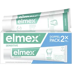 elmex SENSITIVE Zahnpasta Doppelpack 2X75 ml Zahnpasta