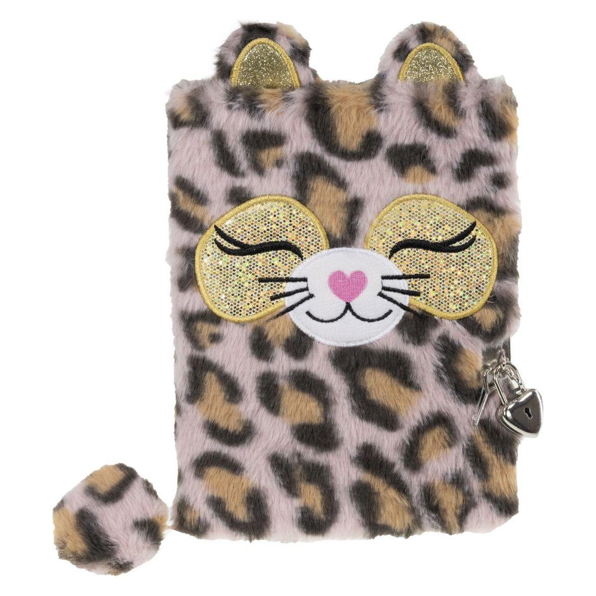 Tinka Magic Tinka - Diary Pink Leopard w/Lock (Blanko, Harter Einband) (8-802180)