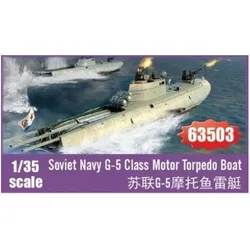 I Love Kit Soviet Navy G-5 Class Motor Torpedo Boat