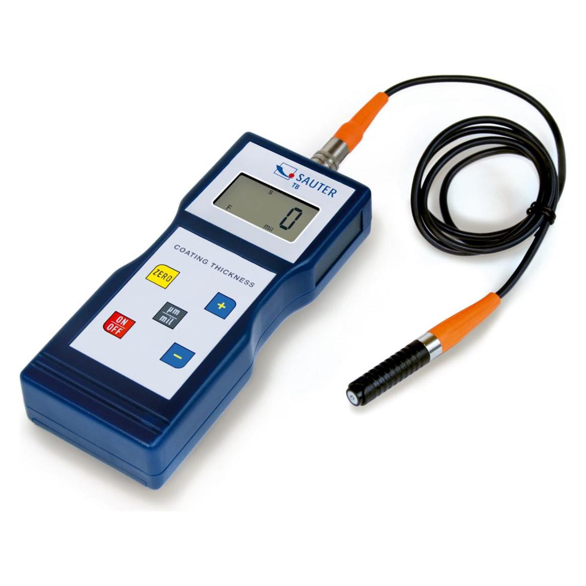 Sauter Digitales Schichtdickenmessgerät TB für Schichten auf Eisen und Stahl (Schichtdickenmessgerät) (TB 1000-0.1F.)