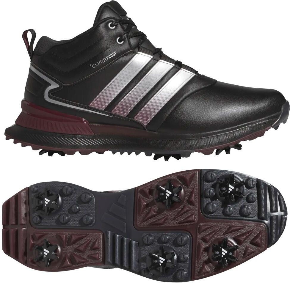 adidas  - R2C Mid Climaproof Black Silver Maroon - 4.5 - Chaussures avec crampons