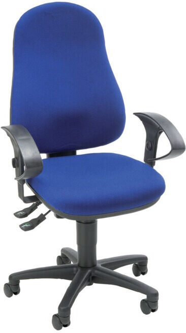 Chaise pivotante Point 60 bleu royal ; Topstar (8160 G26)