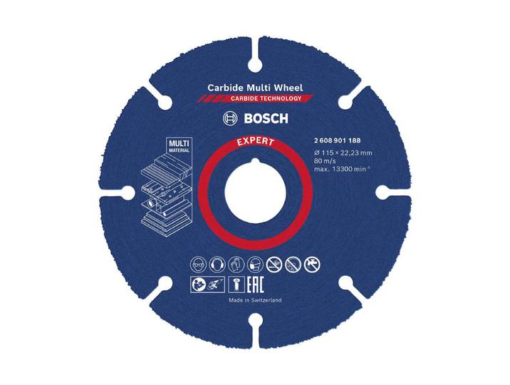 Bosch Expert Carbide Multi Wheel 115 mm Trennscheibe