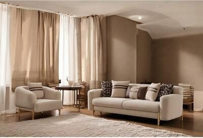 Furnia Valan 3 Pieces Living Room Sets 1 Sofa 2 Chair