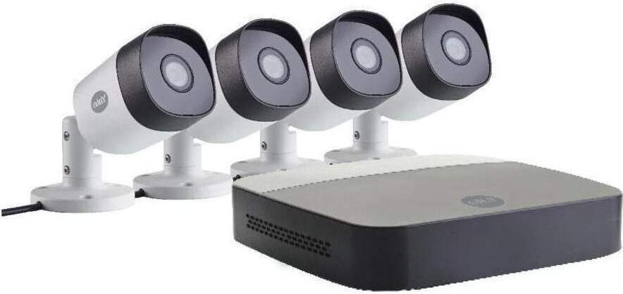XL Smart Home CCTV Set mit 4 Full HD Outdoor Kameras