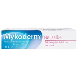 Mykoderm Heilsalbe mit Nystatin & Zinkoxid 25 g
