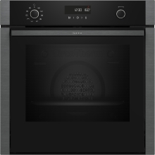 Neff B6ACH7AG3 Backofen 60cm GraphiteGrey 8Heizarten Pyrolyse HIDE LCD-Display Elektronikuhr