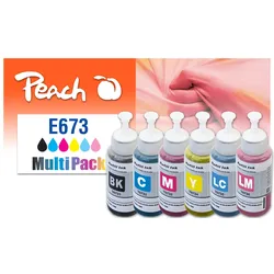 Peach Spar Pack Tintenpatronen kompatibel zu Epson T6737